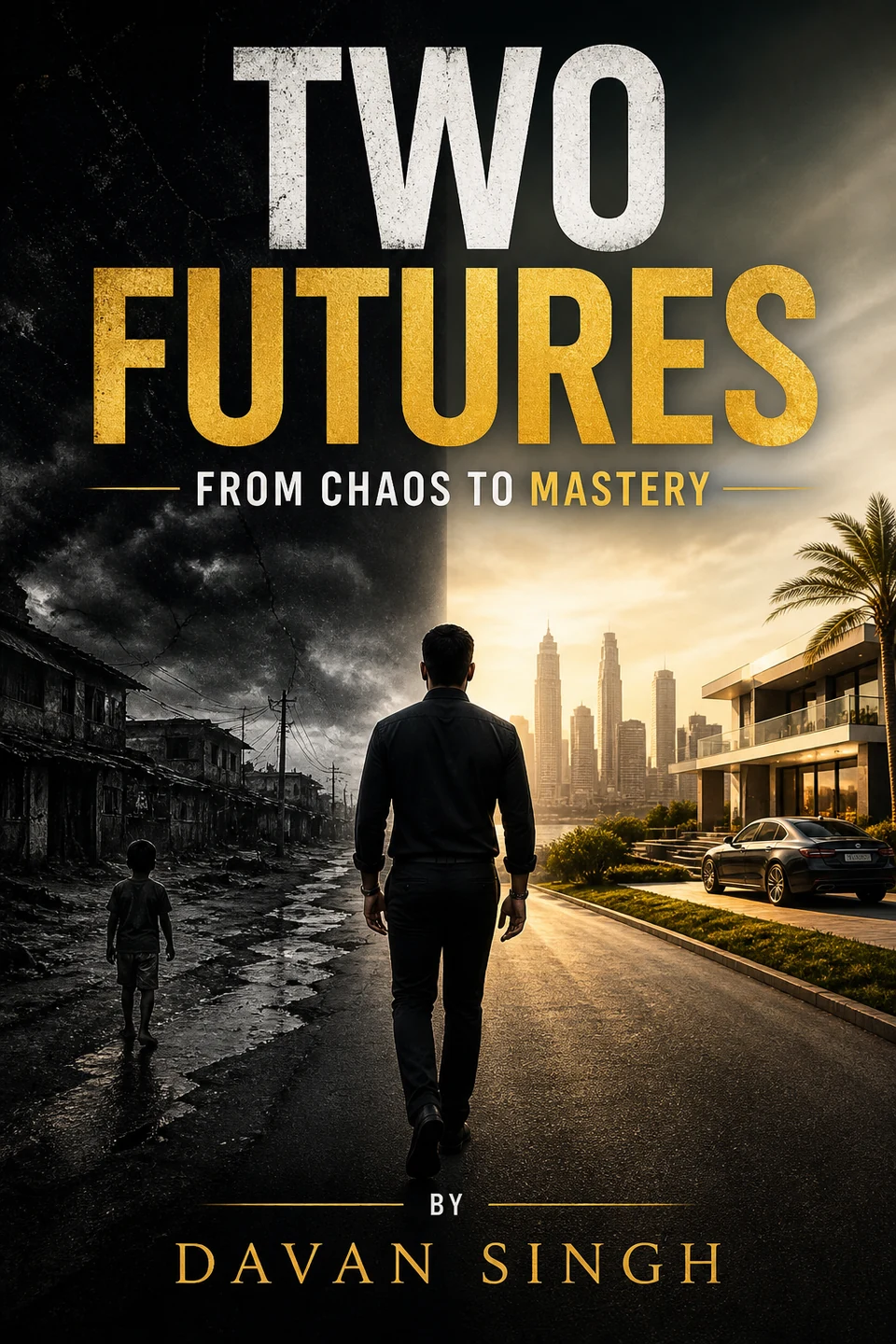Official Two Futures: From Chaos to Mastery book cover by Davan Singh
